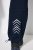 Ulla Popken Zip Off Reflective Detail Funtional Powerstretch Pants Navy - Nohavice - Nohavice pre ženy vo veľkých veľkostiach