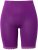 Ulla Popken Lace Hem Stretch Viscose Knit Bicycle Length Lounge Shorts Purple - Džíny & Nohavice vo Veľkých Veľkostiach – Plus Size - 