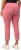 Ulla Popken Check Bengaline Slim Leg Sienna Fit Stretch Crop Pants Light Pink - Džíny & Nohavice vo Veľkých Veľkostiach – Plus Size - 