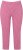 Ulla Popken Check Bengaline Slim Leg Sienna Fit Stretch Crop Pants Pale Lilac - Džíny & Nohavice vo Veľkých Veľkostiach – Plus Size - 