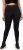 Ulla Popken High Waist Quick Dry Recycled Stretch Leggings Black - Džíny & Nohavice vo Veľkých Veľkostiach – Plus Size - 