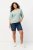 Ulla Popken Basic Denim Mandy Bermuda Shorts Light Blue Denim - Šortky - Dámske šortky veľkých veľkostí