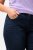 Ulla Popken Basic Denim Mandy Bermuda Shorts Blue Denim - Šortky - Dámske šortky veľkých veľkostí