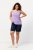 Ulla Popken Basic Denim Mandy Bermuda Shorts Blue Denim - Šortky - Dámske šortky veľkých veľkostí