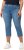 Ulla Popken Cropped Stretch Blend Mony Jeans Blue - Džíny & Nohavice vo Veľkých Veľkostiach – Plus Size - 