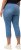 Ulla Popken Cropped Stretch Blend Mony Jeans Blue - Džíny & Nohavice vo Veľkých Veľkostiach – Plus Size - 
