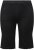 Ulla Popken Frayed Hemline Elastic Waistband Bermuda Shorts Black - Džíny & Nohavice vo Veľkých Veľkostiach – Plus Size - 