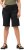 Ulla Popken Frayed Hemline Elastic Waistband Bermuda Shorts Black - Džíny & Nohavice vo Veľkých Veľkostiach – Plus Size - 