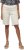 Ulla Popken Frayed Hemline Elastic Waistband Bermuda Shorts White - Džíny & Nohavice vo Veľkých Veľkostiach – Plus Size - 