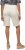 Ulla Popken Frayed Hemline Elastic Waistband Bermuda Shorts White - Džíny & Nohavice vo Veľkých Veľkostiach – Plus Size - 