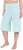 Ulla Popken Wide Leg Flared Bermuda Shorts Blue - Džíny & Nohavice vo Veľkých Veľkostiach – Plus Size - 