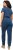 Ulla Popken Wrap Look Short Sleeve Denim Jumpsuit Blue - Džíny & Nohavice vo Veľkých Veľkostiach – Plus Size - 