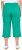 Ulla Popken Cropped Ruby Fit Pants Emerald Green - Džíny & Nohavice vo Veľkých Veľkostiach – Plus Size - 