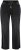 Ulla Popken Side Stripe Stretch Fit Boyfriend Jeans Black - Džíny & Nohavice vo Veľkých Veľkostiach – Plus Size - 