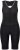 Ulla Popken Padded Cycling Zip Front Bodysuit Black - Džíny & Nohavice vo Veľkých Veľkostiach – Plus Size - 