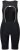 Ulla Popken Padded Cycling Zip Front Bodysuit Black - Džíny & Nohavice vo Veľkých Veľkostiach – Plus Size - 