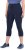 Ulla Popken Cropped High Waisted Leggings Navy - Džíny & Nohavice vo Veľkých Veľkostiach – Plus Size - 