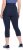 Ulla Popken Cropped High Waisted Leggings Navy - Džíny & Nohavice vo Veľkých Veľkostiach – Plus Size - 