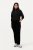 Ulla Popken Mandy Corduroy Pants Black - Nohavice - Nohavice pre ženy vo veľkých veľkostiach