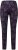 Ulla Popken Geometric Wave Quick Drying Ski Leggings Black - Džíny & Nohavice vo Veľkých Veľkostiach – Plus Size - 