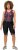 Ulla Popken Functional Padded Zip Front Cycling Leotard Black - Džíny & Nohavice vo Veľkých Veľkostiach – Plus Size - 