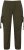 Ulla Popken Elastic Waist Cargo Pants Olives Grey - Džíny & Nohavice vo Veľkých Veľkostiach – Plus Size - 