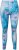Ulla Popken Marble Ski Leggings Blue - Džíny & Nohavice vo Veľkých Veľkostiach – Plus Size - 