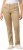Ulla Popken Mony Tapered Leg Zip Pocket Pants Dark Putty - Džíny & Nohavice vo Veľkých Veľkostiach – Plus Size - 