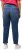 Ulla Popken Rhinestone Detail Stretch Fit Skinny Jeans Blue Denim - Džíny & Nohavice vo Veľkých Veľkostiach – Plus Size - 