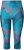 Ulla Popken Quick Dry Cropped Geometric Print Leggings Blue - Bundy - 