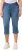 Ulla Popken Sienna Stretch Denim Capris Blue - Džíny & Nohavice vo Veľkých Veľkostiach – Plus Size - 