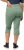 Ulla Popken Stretch Fit Raw Hem Moss Green - Džíny & Nohavice vo Veľkých Veľkostiach – Plus Size - 