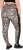 Ulla Popken Leopard Print Quick Drying Leggings Orange - Džíny & Nohavice vo Veľkých Veľkostiach – Plus Size - 