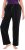 Ulla Popken Fleece Loungewear Pants Black - Džíny & Nohavice vo Veľkých Veľkostiach – Plus Size - 