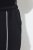 Ulla Popken Tracksuit Pants Black - Látkové nohavice - Dámske široké nohavice plus size