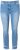 Ulla Popken Double Fringe Hem Stretch Fit Jeans Light Blue Denim - Džíny & Nohavice vo Veľkých Veľkostiach – Plus Size - 
