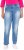 Ulla Popken Tapered Leg Lightly Distressed Jeans Blue Denim - Džíny & Nohavice vo Veľkých Veľkostiach – Plus Size - 
