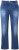 Ulla Popken Tapered Leg Lightly Distressed Jeans Denim Blue - Džíny & Nohavice vo Veľkých Veľkostiach – Plus Size - 