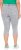 Ulla Popken Denim Fringed Hem Capris Grey - Džíny & Nohavice vo Veľkých Veľkostiach – Plus Size - 