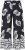 Ulla Popken Fossil Print Elastic Waist Palazzo Pants Black - Džíny & Nohavice vo Veľkých Veľkostiach – Plus Size - 