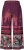 Ulla Popken Mixed Palm Print Elastic Waist Palazzo Pants Red - Džíny & Nohavice vo Veľkých Veľkostiach – Plus Size - 