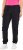 Ulla Popken Elastic Hem Stretch Fit Cargo Pants Black - Džíny & Nohavice vo Veľkých Veľkostiach – Plus Size - 