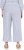 Ulla Popken Coastal Stripe Linen Blend Elastic Waist Culottes Blue - Džíny & Nohavice vo Veľkých Veľkostiach – Plus Size - 