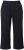 Ulla Popken Textured Elastic Waist Cropped Pants Black - Nohavice - Nohavice pre ženy vo veľkých veľkostiach