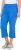 Ulla Popken Wide Leg Twill Mary Fit Culottes Deep Aqua - Džíny & Nohavice vo Veľkých Veľkostiach – Plus Size - 