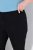 Ulla Popken Cropped Jeggings Black - Nohavice - Nohavice pre ženy vo veľkých veľkostiach