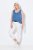 Ulla Popken Cropped Jeggings Snow White - Nohavice - Nohavice pre ženy vo veľkých veľkostiach