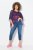 Ulla Popken Cropped Denim Look Stretch Fit Leggings Light Blue Denim - Nohavice - Nohavice pre ženy vo veľkých veľkostiach