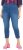 Ulla Popken Cropped Denim Look Stretch Fit Leggings Light Blue Denim - Džíny & Nohavice vo Veľkých Veľkostiach – Plus Size - 