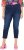 Ulla Popken Cropped Denim Look Stretch Fit Leggings Denim Blue - Džíny & Nohavice vo Veľkých Veľkostiach – Plus Size - 